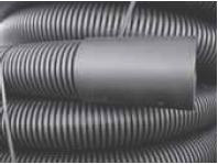 Tubes POLYETHYLENE double couche ondulée DRAINAGE